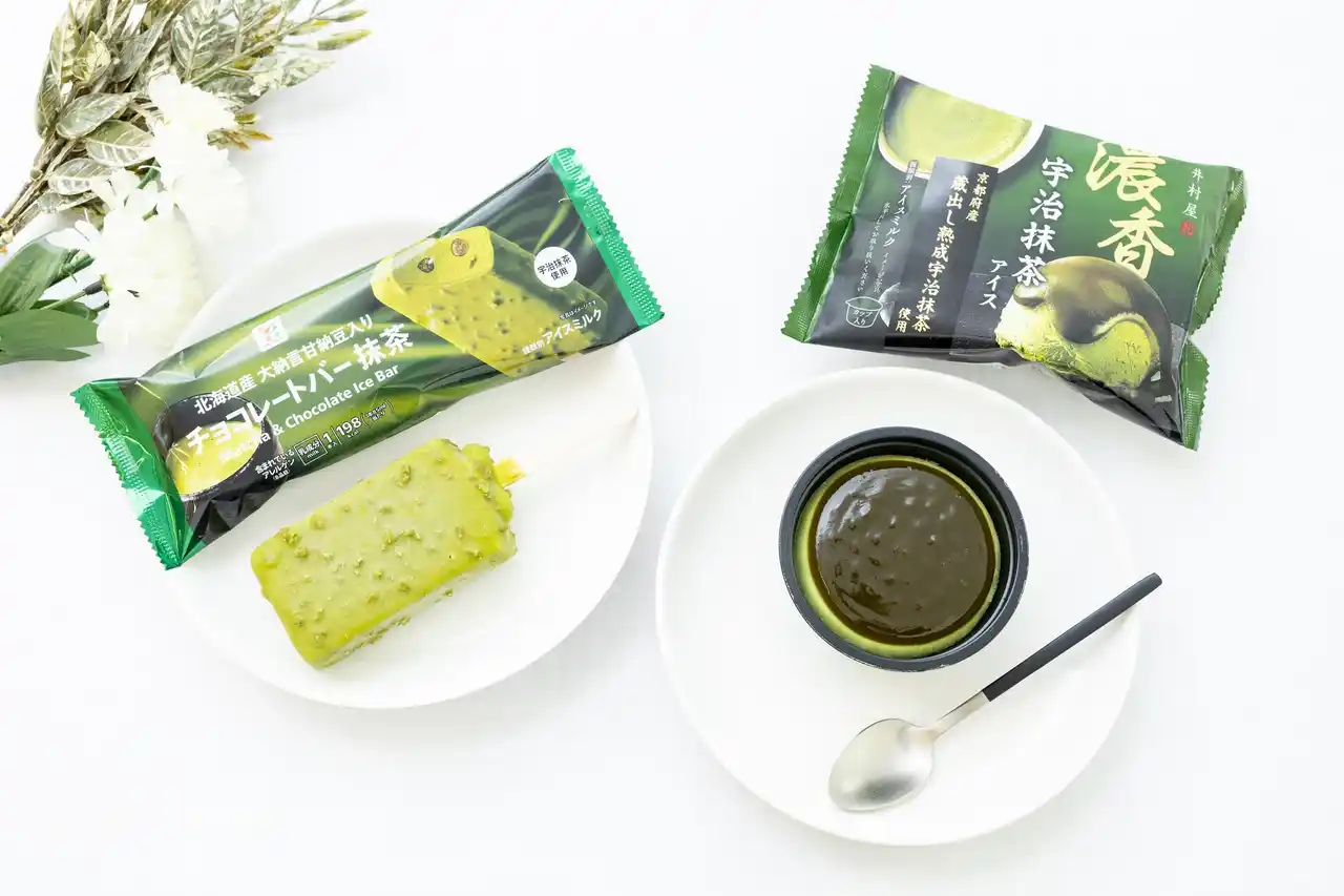 蔵出し熟成宇治抹茶使用の本格派「濃香 宇治抹茶アイス」と食感を楽しむ抹茶づくし「セブンプレミアム チョコレートバー抹茶」12月9日（火）からセブン‐イレブン限定で販売開始