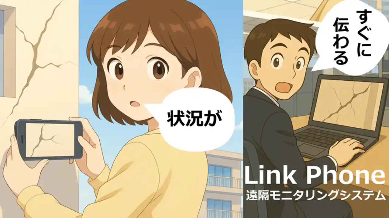 【株式会社メディアシステム】 現場の「今」をリアルタイムに共有遠隔モニタリングシステム『Link Phone』正式リリース