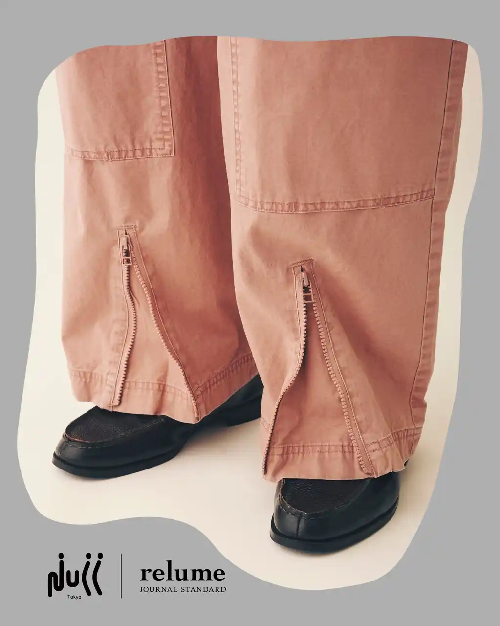 【株式会社ベイクルーズ】 NULL TOKYO×JOURNAL STANDARD relume別注パンツリリースのお知らせ。