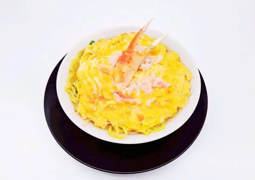 かにつゆ蟹玉ラーメン