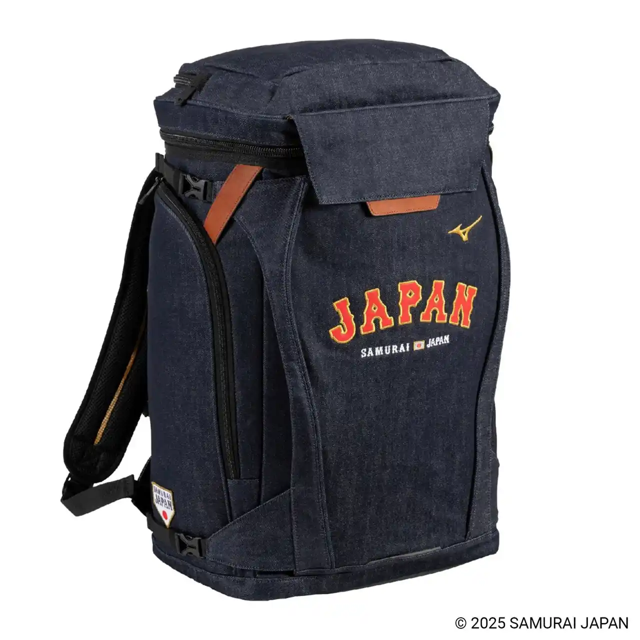 【ミズノ株式会社】 侍ジャパン使用モデルのバット再生デニムバッグを発売