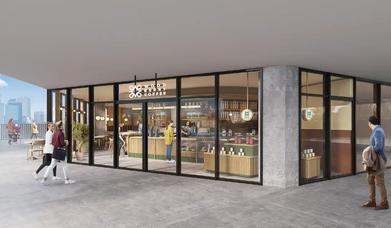 【株式会社ウッドベリーコーヒー】 スペシャルティコーヒー専門店「ウッドベリーコーヒー」が、駒沢大学駅前「KOMAZAWA Park Quarter」に、直営10店舗目となる「駒沢店」を2025年11月11日（火）オープン予定