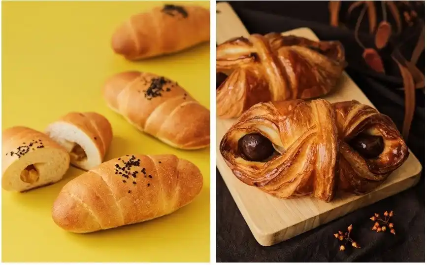 【株式会社ダイヤ】 止まらない”甘じょっぱい“がクセになる新作登場！　秋の味覚 「おさつ塩パン」「マロンデニッシュ」9月1日より発売開始