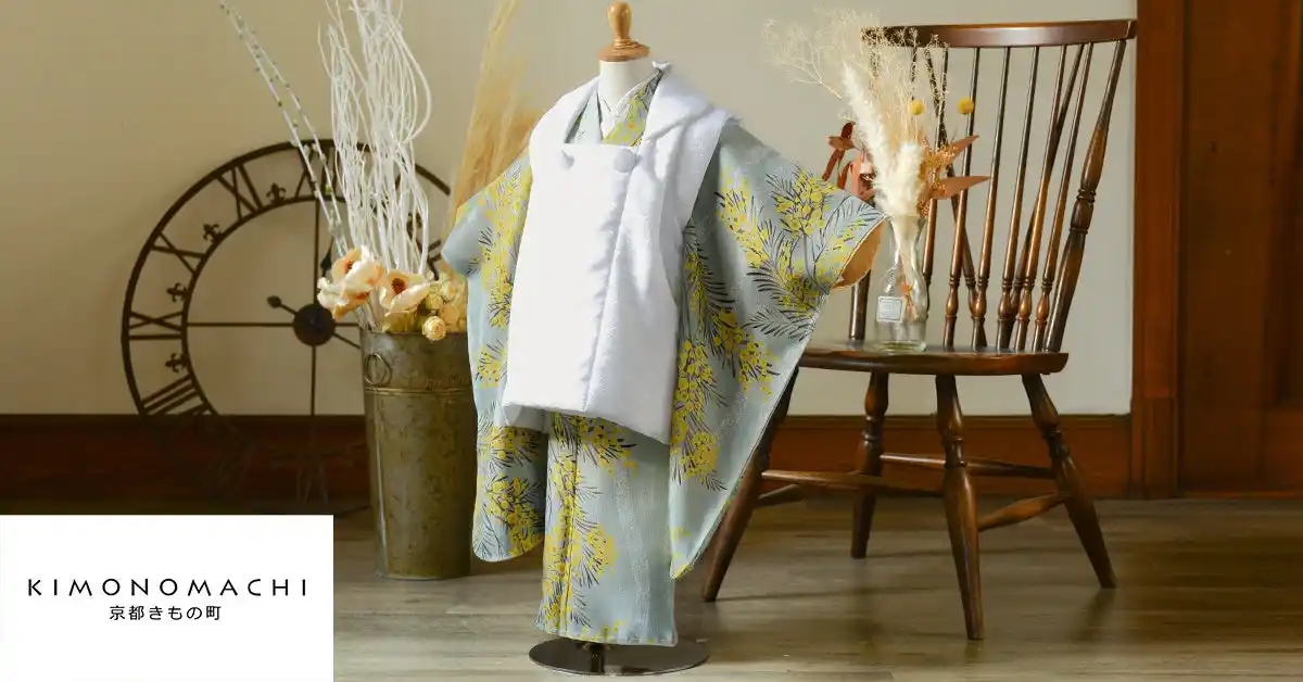 【全17柄】七五三の晴れの日に。京都きもの町からオリジナルデザインの三歳用着物セットをオンラインストアにて販売開始