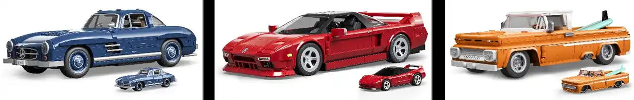 【マテル・インターナショナル株式会社】 車好きの心を刺激する究極の組み立て体験　日本初上陸！Brick Shop×Hot Wheels新作3モデル登場　全国のドン・キホーテ系列店舗限定販売！