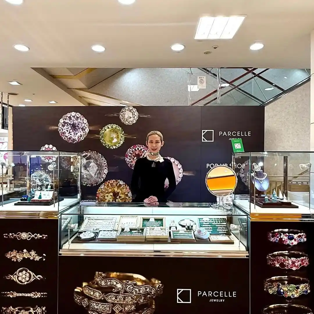 【株式会社 PARCELLE】 2026年初【PARCELLE JEWELRY】トキハ本店（大分市）で POP UP SHOP を開催
