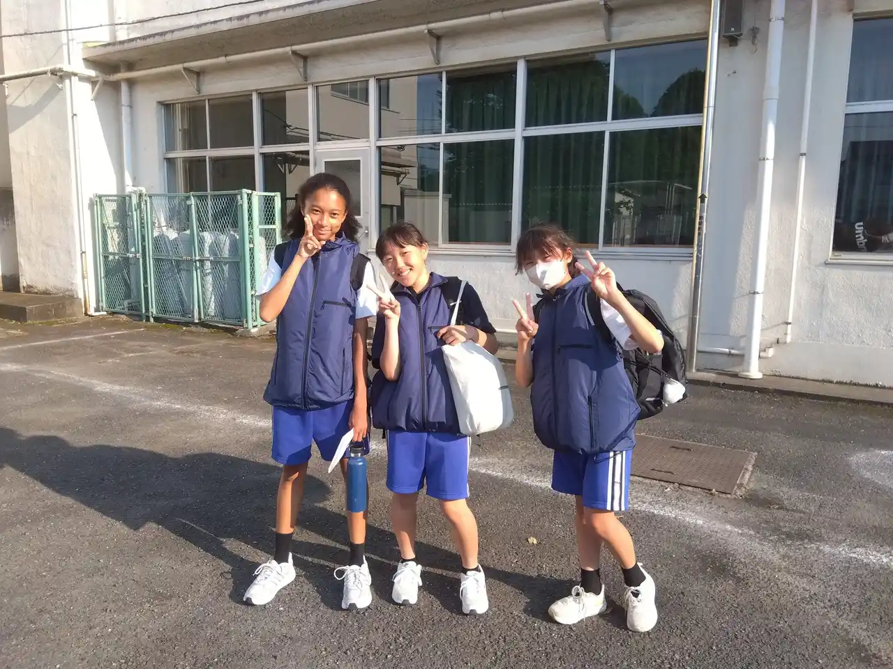 【東京都立川市】中学校で「電動ファン付ウェア（空調服(R)）」を導入