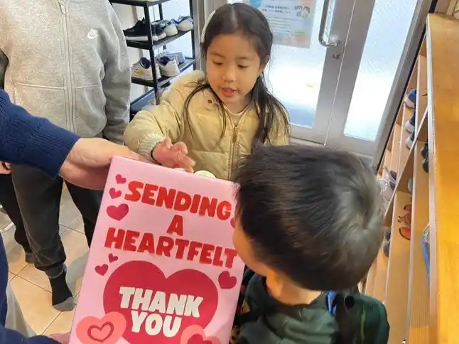 【開催レポート】英語で“ありがとう”を伝える一週間。子どもたちのバレンタインは感謝ウィーク！スクール全体が幸福感に包まれた１週間