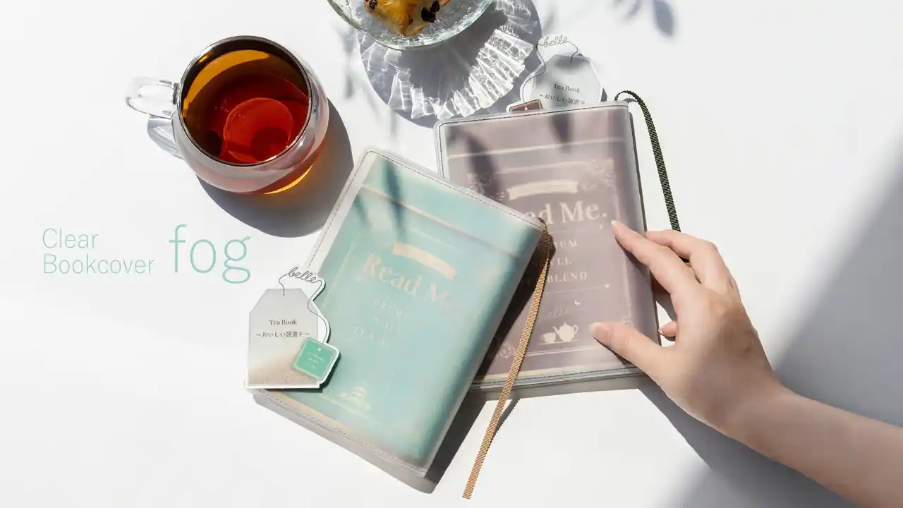 【文学YouTuberベル×正和堂書店 コラボアイテム】大人気の透明ブックカバーの限定セットが新登場！｜aso（アソ）