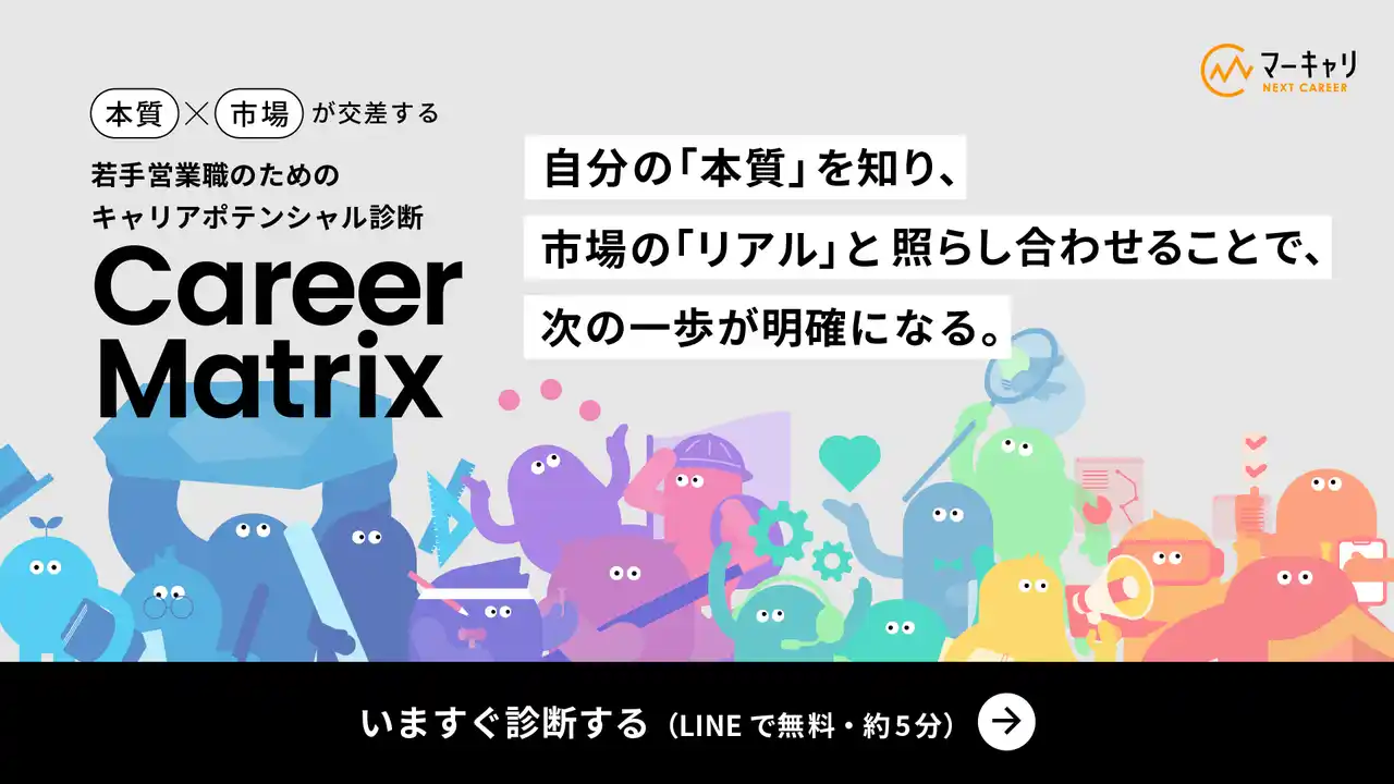 【株式会社エムエム総研】 進むべきキャリアの方向性が見える【Career Matrix診断】がスタート