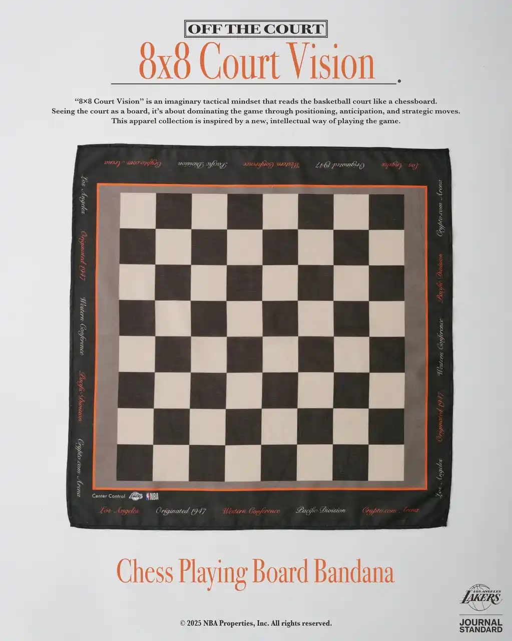 【株式会社ベイクルーズ】 “8x8 Court Vision” - OFF THE COURT by NBA始動。JOURNAL STANDARDが打つ、AWローンチへの静かな布石。