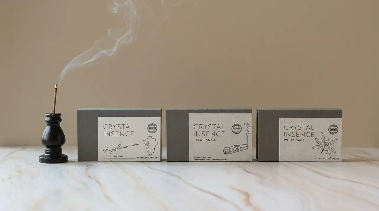 日本の香文化を、暮らしに届け直す──国産・無添加お香ブランド CRYSTAL INSENCE（クリスタルインセンス）、公式noteで発信開始