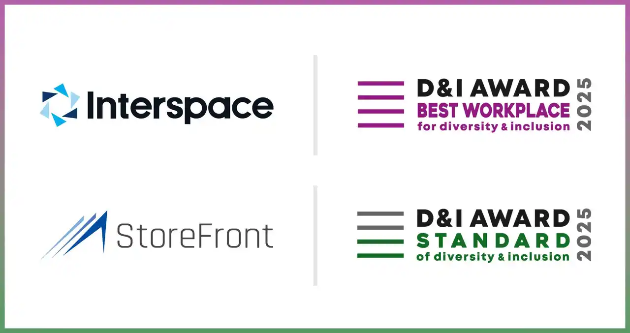 インタースペース、3年連続で「D&I AWARD 2025」最高評価「ベストワークプレイス」認定、グループ会社ストアフロントも「スタンダード」を初取得