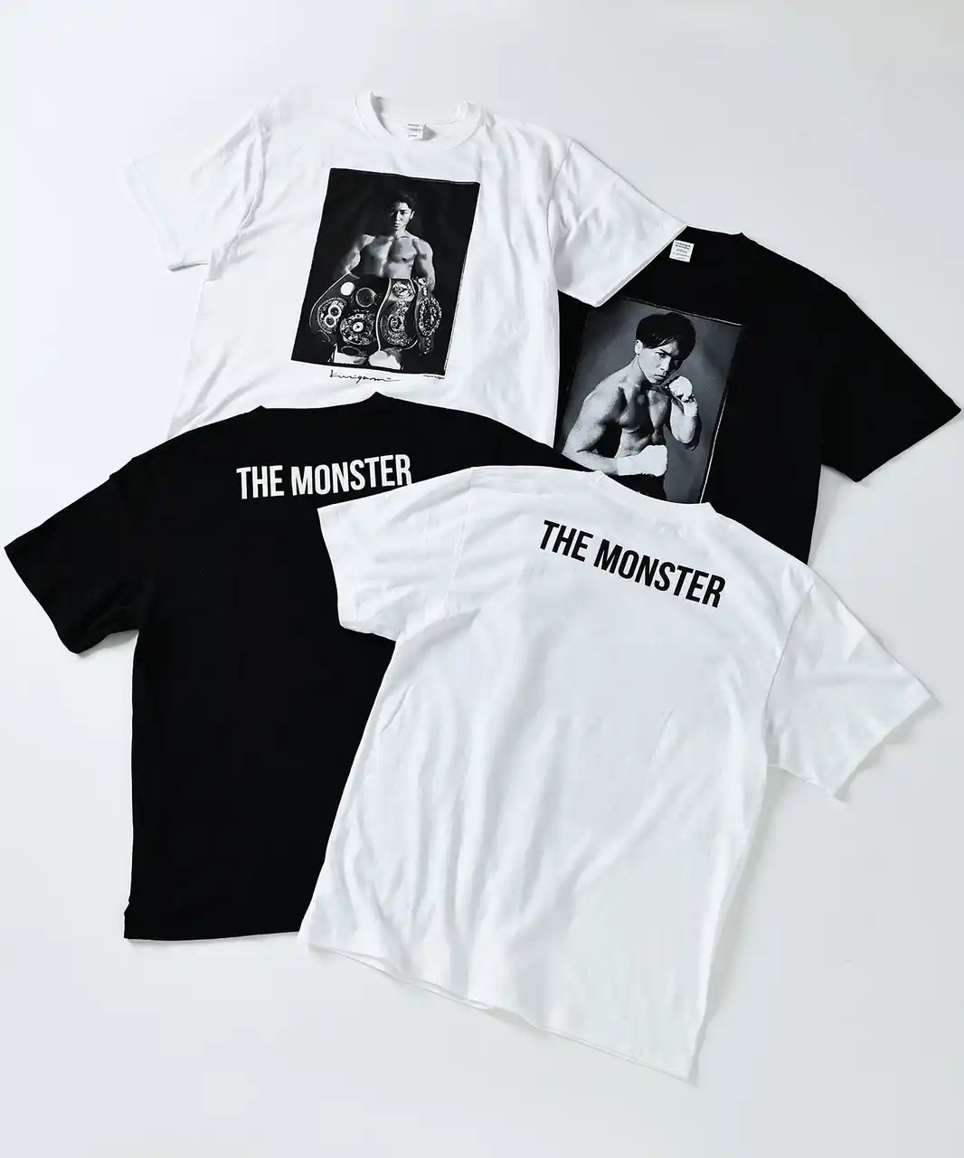 【株式会社ベイクルーズ】 9.14井上尚弥vsムロジョン・アフマダリエフ開催記念プロボクシング２階級四団体統一王者井上尚弥選手のポートレートを写真界の巨匠、操上和美氏が撮影。