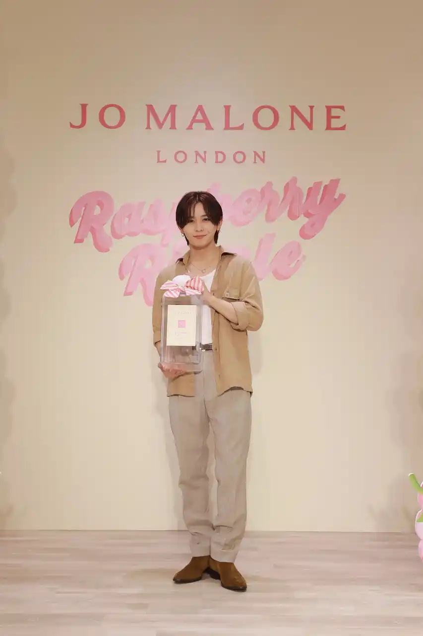 【ELCジャパン合同会社】 山田涼介さんがジョー マローン ロンドンのフレンズに！懐かしさと遊び心が詰まった会場で思い出す、山田さんの“甘酸っぱい夏の記憶”とは!?︎
