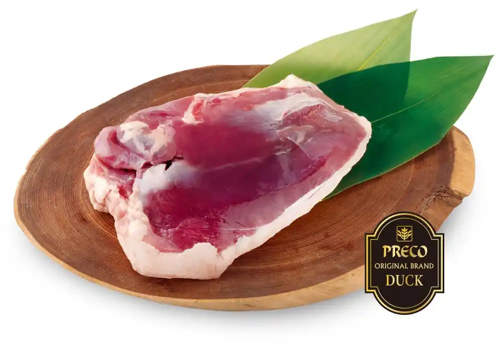 【株式会社プレコフーズ】 飲食店向け総合食品卸のプレコフーズ　初のオリジナルブランド鴨『岩手 美海鴨』を販売開始　全飼育期間中、抗生物質や合成抗菌剤を一切使わず　自然由来の飼料で肥育の国産鴨肉