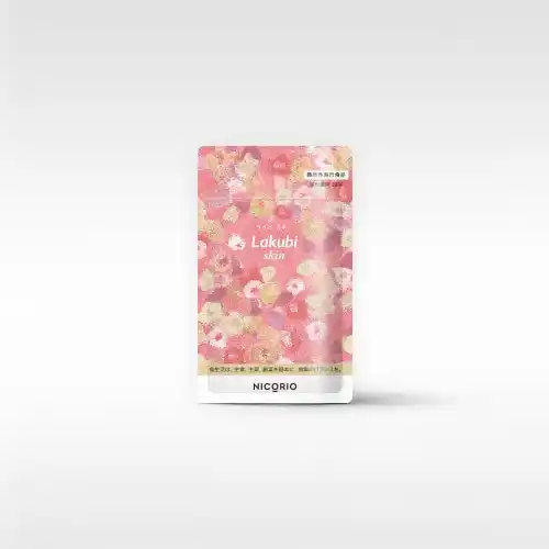 【株式会社ニコリオ】 ラクビシリーズの機能性表示食品『Lakubi skin（ラクビスキン）』新発売