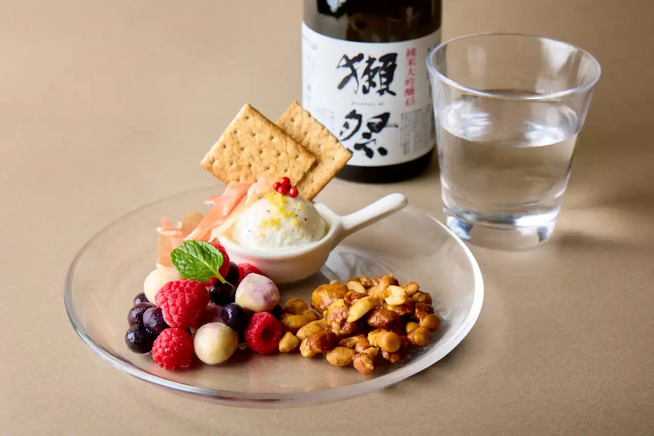 湘南パンケーキ_獺祭ペアリングプレート.jpg