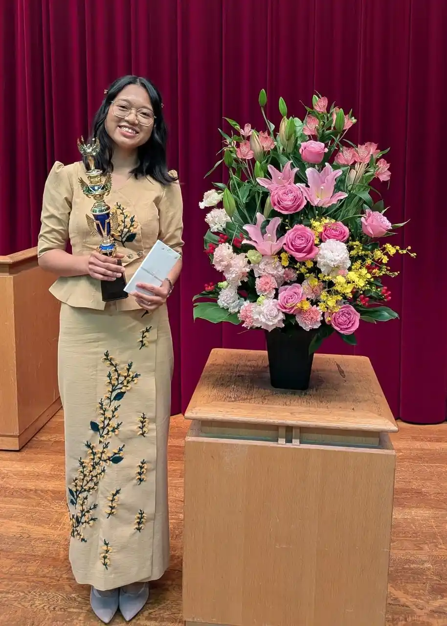 福岡 麻生外語観光＆ブライダル専門学校 日本語科の学生が「全国専門学校日本語学習外国人留学生 日本語弁論大会」にて審査員特別賞を受賞しました