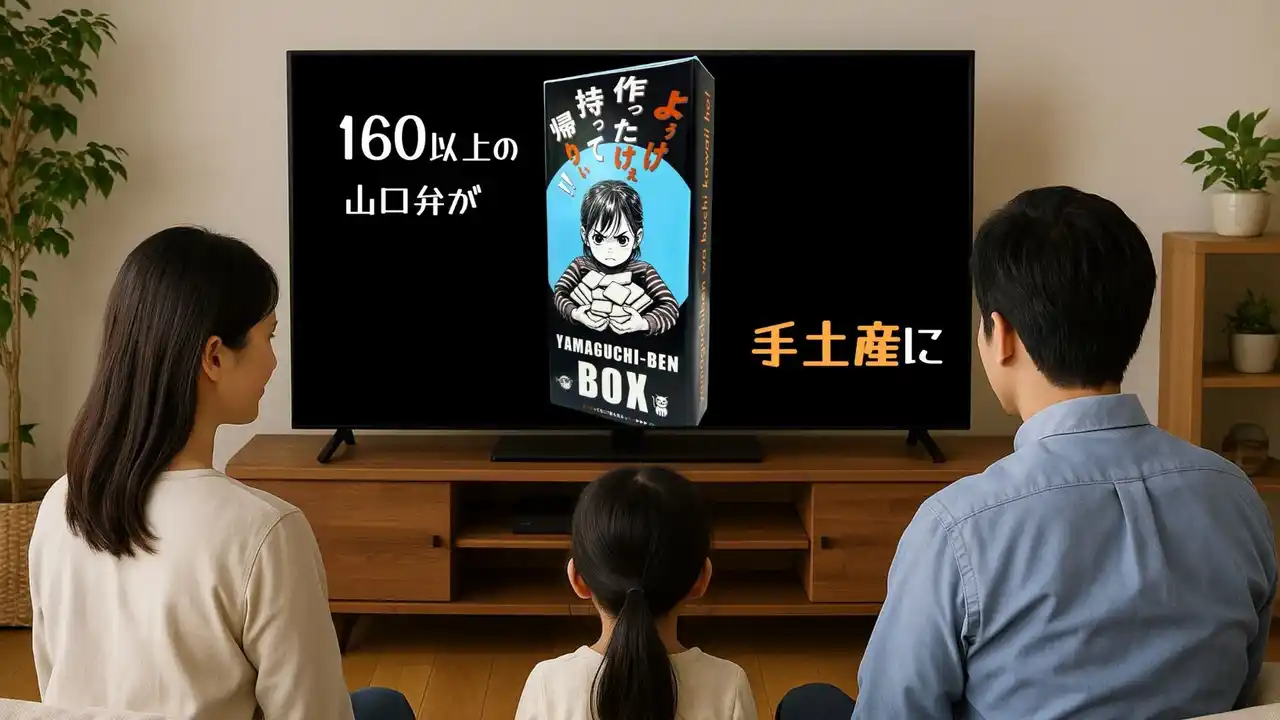 【株式会社楽喜】 新しい土産のカタチ、コンテンツ型土産　　　　　　　　　　　　　　　　　　　YAMAGUCHI-BEN BOXのTVCM開始します