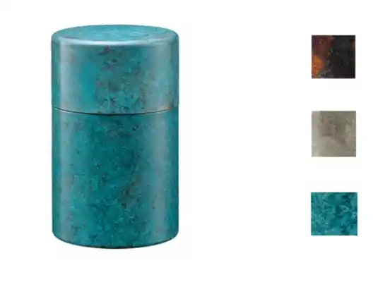 日本の金属加工と着色技法の融合 ― 折燕ORI-EN 茶筒＆茶みセット 3色　絶賛発売中