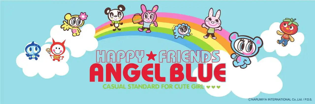 【イオン】【ダブルフォーカス限定】「ＡＮＧＥＬ ＢＬＵＥ（エンジェルブルー）」のキャラクターをあしらったプルオーバーや長袖Ｔシャツなどを１２月１９日（金）発売
