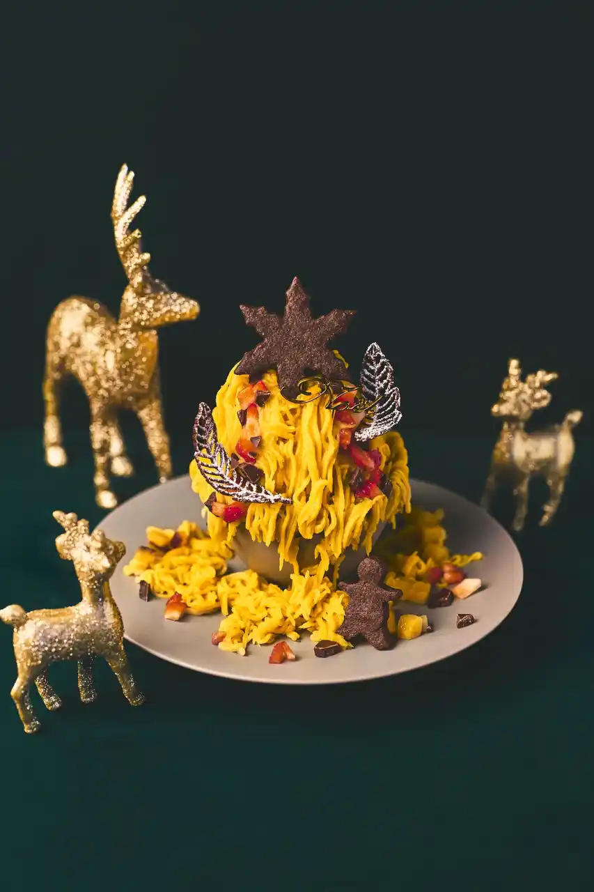 ＆ OIMO TOKYO CAFEからクリスマス限定メニュー続々！ついに明治 ザ・カカオとコラボの蜜芋モンブランパフェも登場!!︎