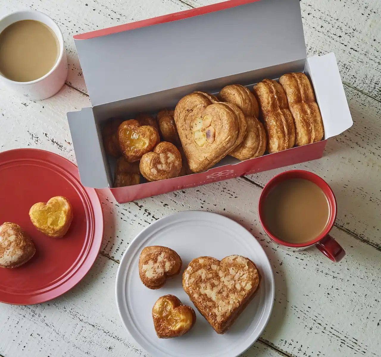 3月5日 アンデルセン福屋広島駅前店に「デニッシュハート」コーナーがオープン～広島市内初、焼きたてのハート型デニッシュをお届けします～