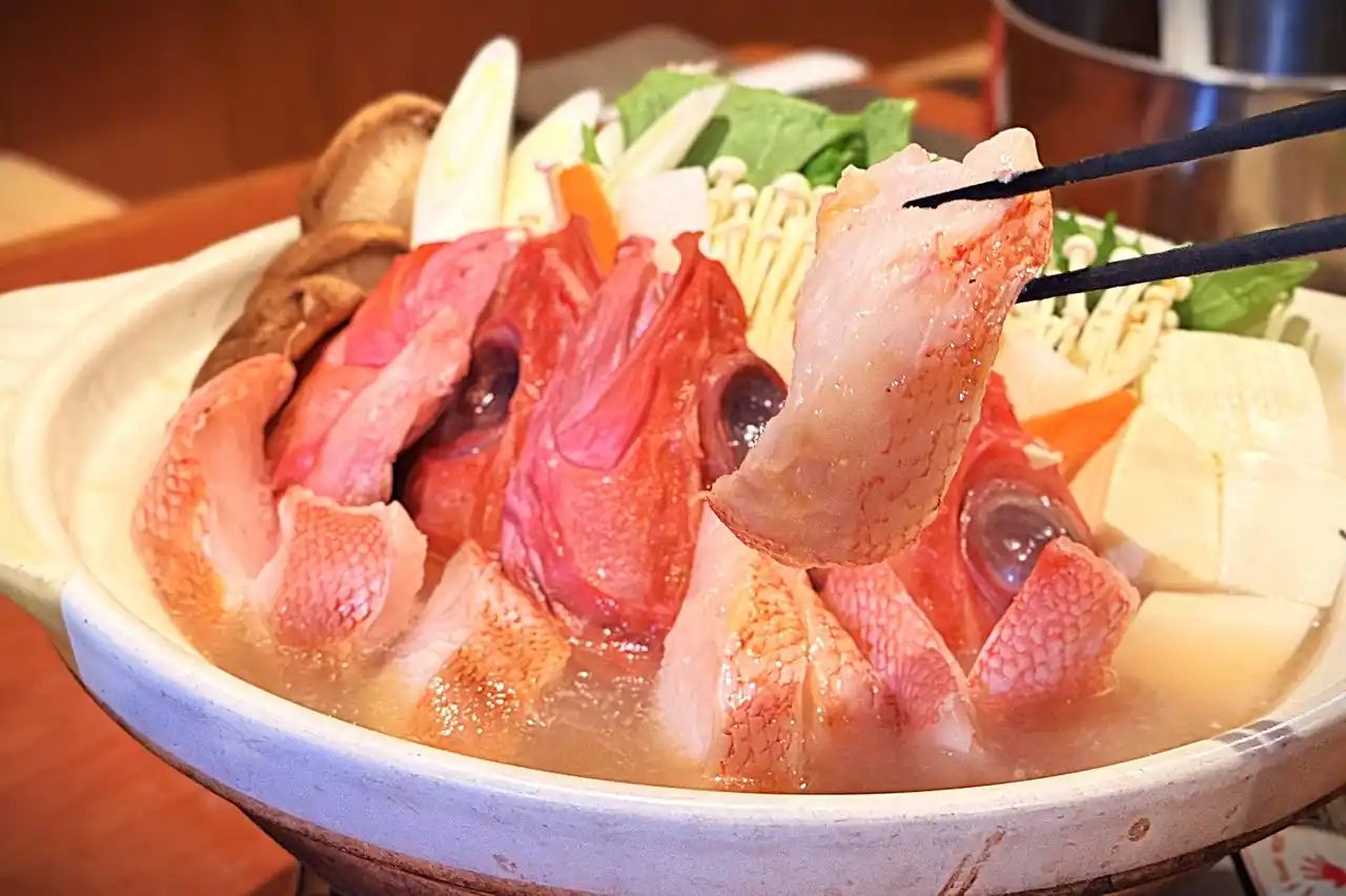 旬の味覚を味わう『豪華！キンキ鍋コース』が新登場！【北海道海鮮 にほんいち 福島店】