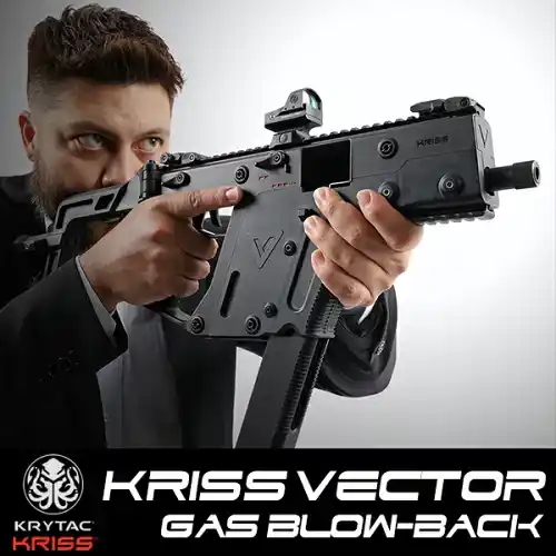 まるで実銃！？この夏待望のエアソフトガン「KRYTAC KRISS VECTOR ガスブローバックガン」が再入荷！リアル構造×実用性を両立した本物志向の一丁！