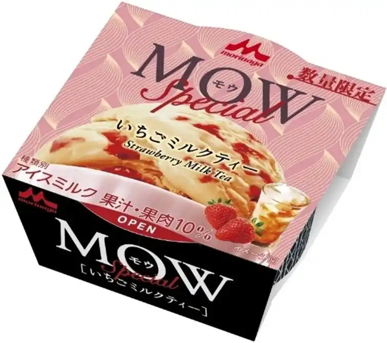 トレンド感あふれるいちご×紅茶フレーバー「MOW Special（モウスペシャル）いちごミルクティー」が新発売！