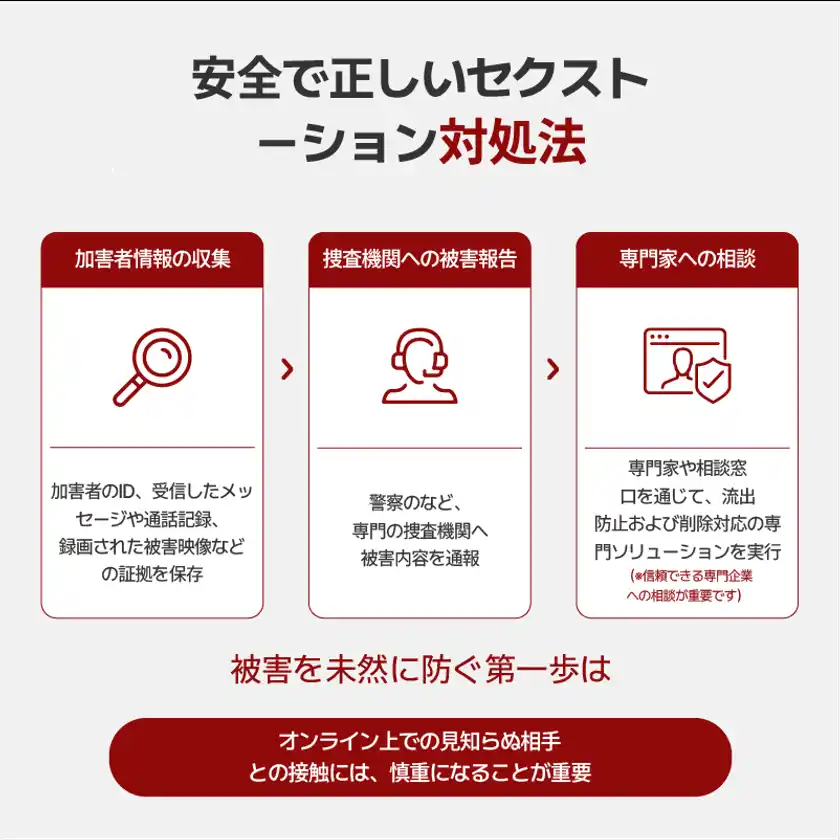 セクストーション発生から解決まで7