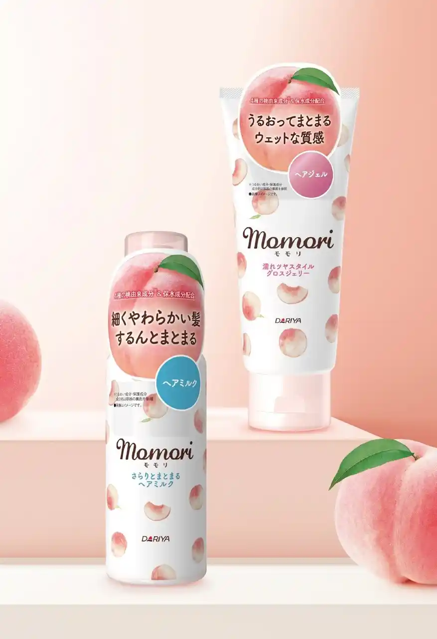 【株式会社ダリヤ】 「ヘアミルク」「ヘアジェル」の2品がこの秋登場！【モモリ さらりとまとまるヘアミルク】【濡れツヤスタイル グロスジェリー】2025年9月8日（月） 新発売