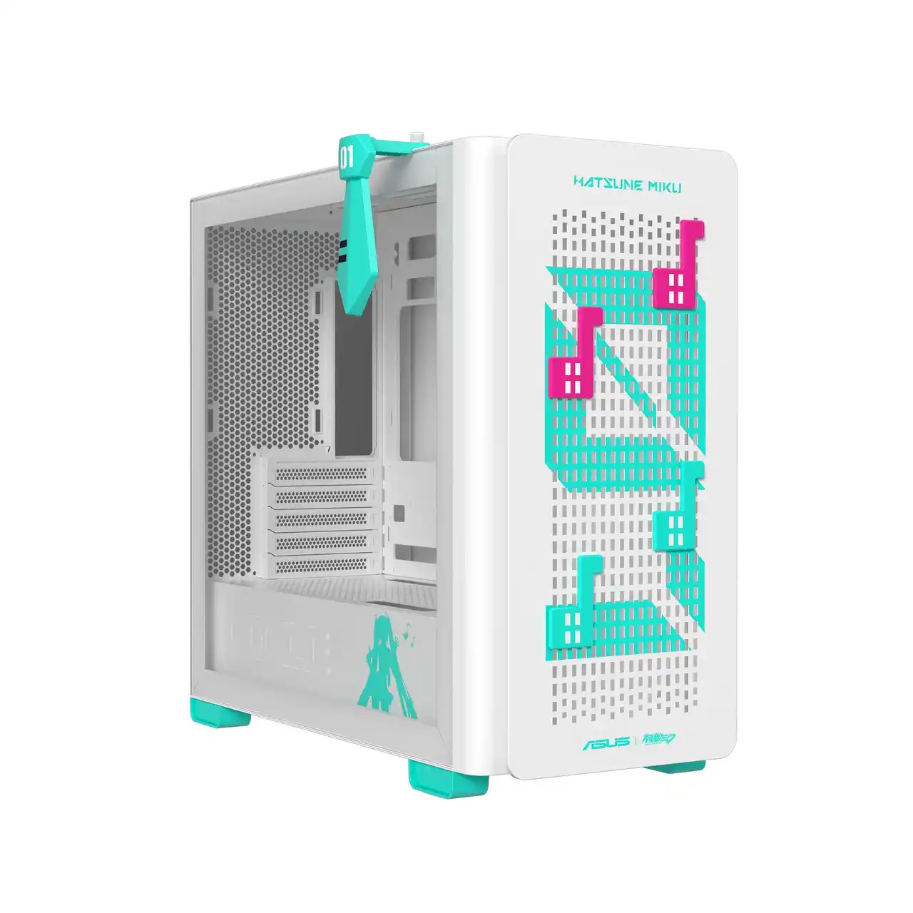 【ASUS JAPAN株式会社】 ASUSより、初音ミクとコラボレーションした、MicroATXケース「ASUS A23 Hatsune Miku Edition」を発表