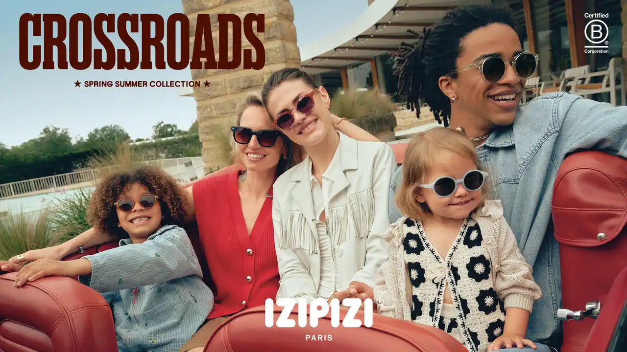 【株式会社イデアポート】 【新発売】パリ発アイウェアブランド「IZIPIZI」2026年春夏コレクション『CROSSROADS』が4月1日（水）店頭発売開始。