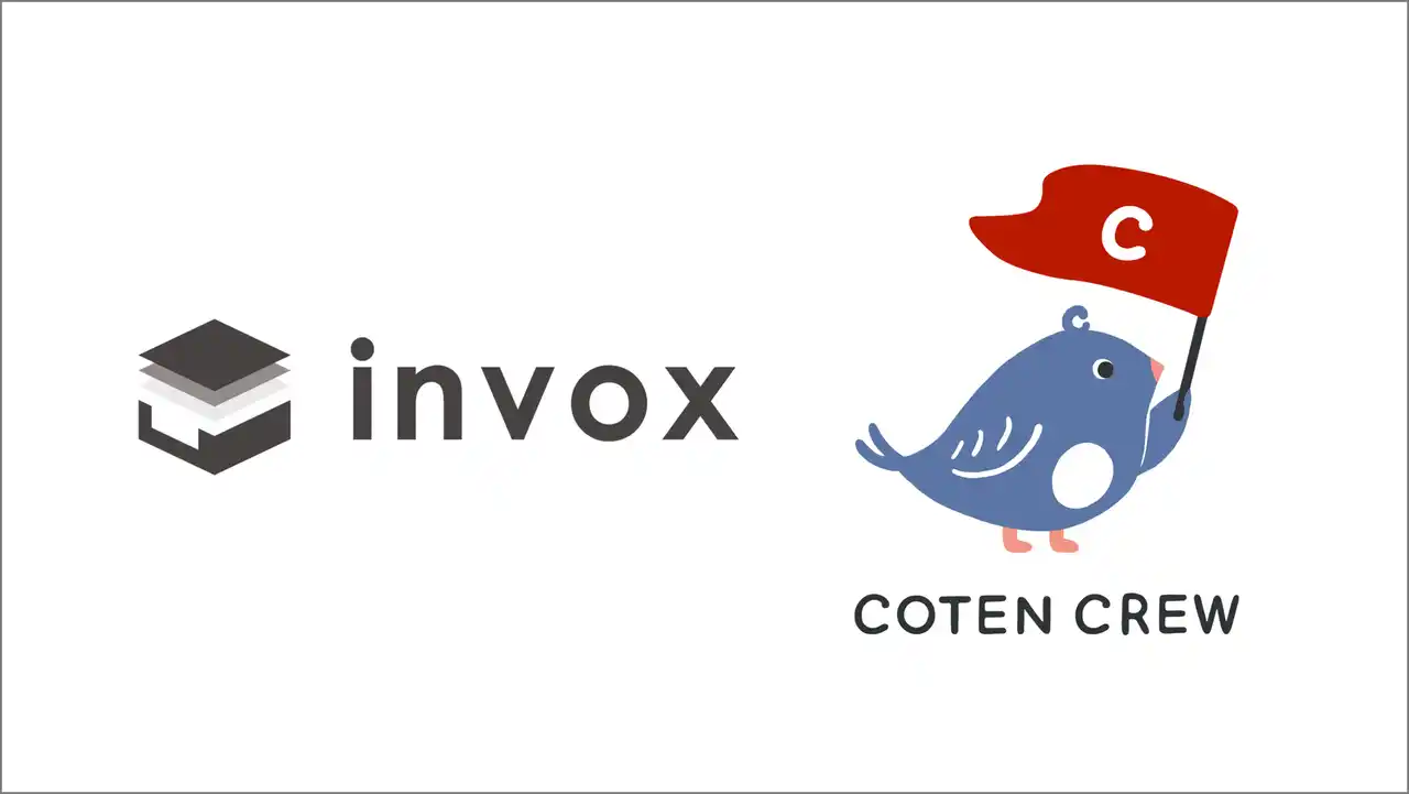 invox、COTENの「法人COTEN CREW」に参加