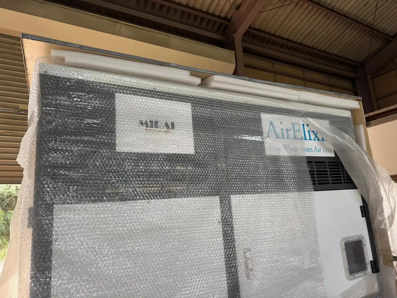 AirElixir、政府開発援助（ODA）案件として大気水生成装置を出荷｜プレスリリースのご案内