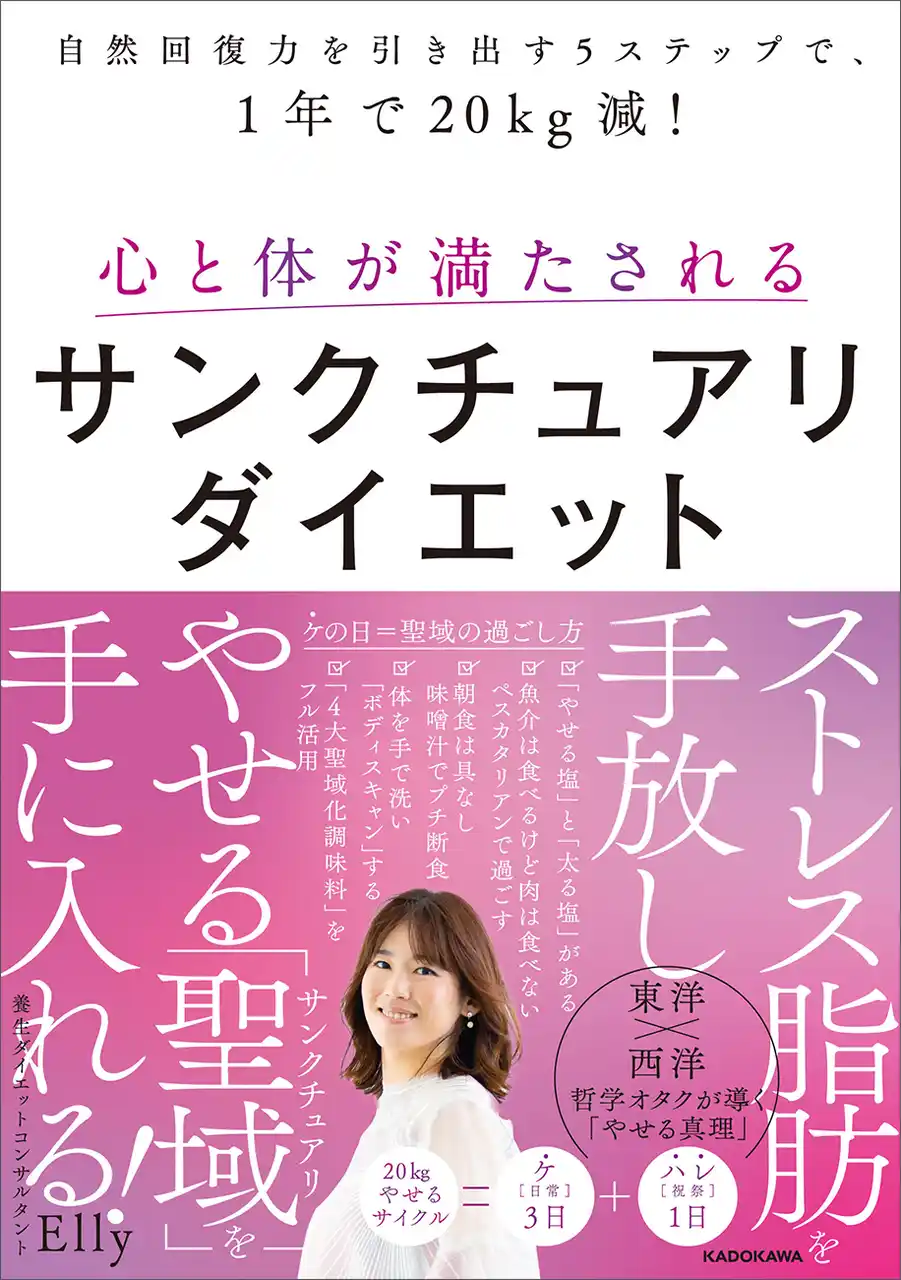 1年で20kg以上の減量も可能！ “聖域＝サンクチュアリ”があれば「あなたはもっと楽に、自然にやせられる」革新的ダイエット指南書登場