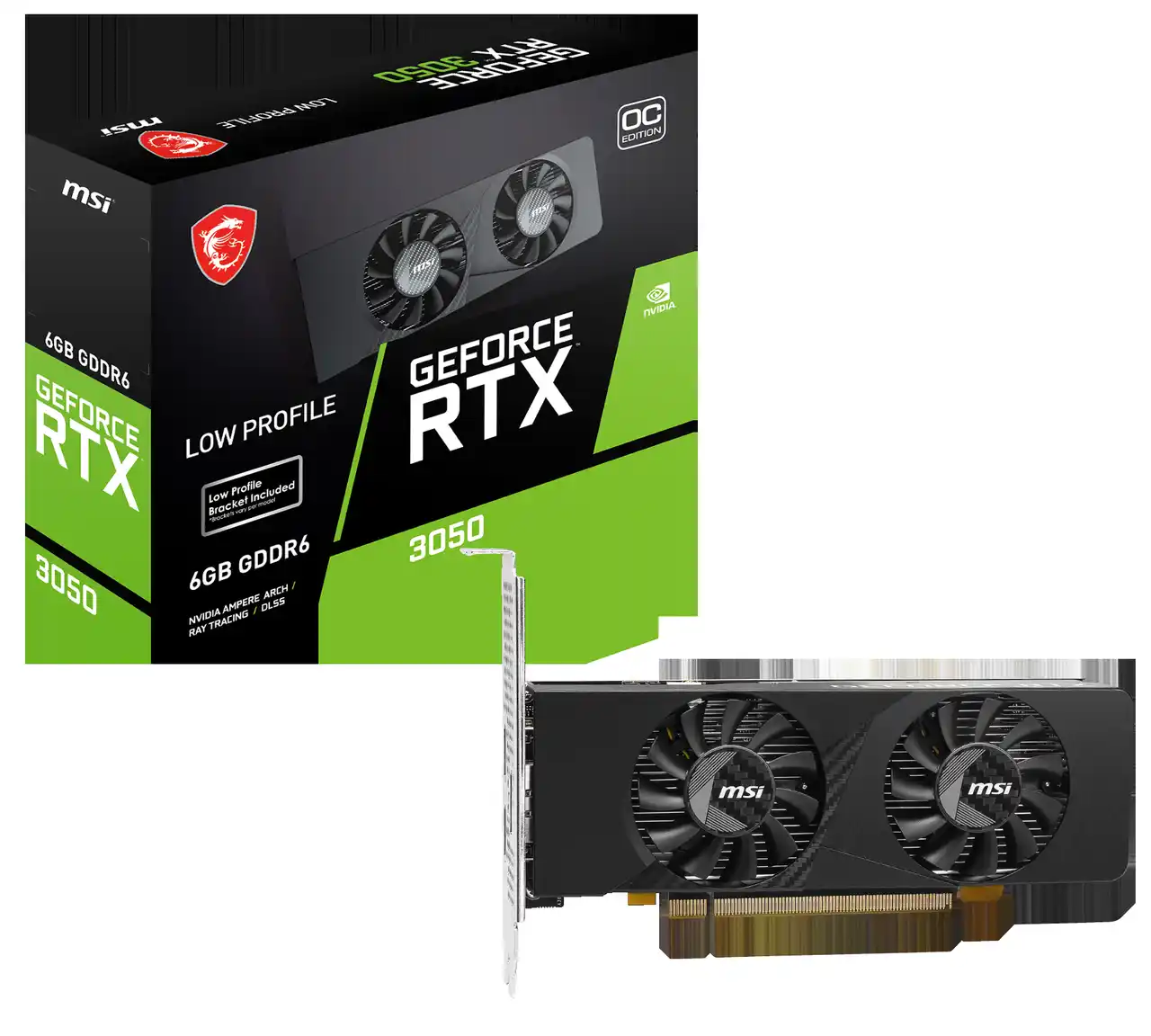 【エムエスアイコンピュータージャパン株式会社】 MSI、GeForce RTX(TM) 3050を搭載したグラフィックスカード「GeForce RTX(TM) 3050 LP E 6G OC」発売のお知らせ