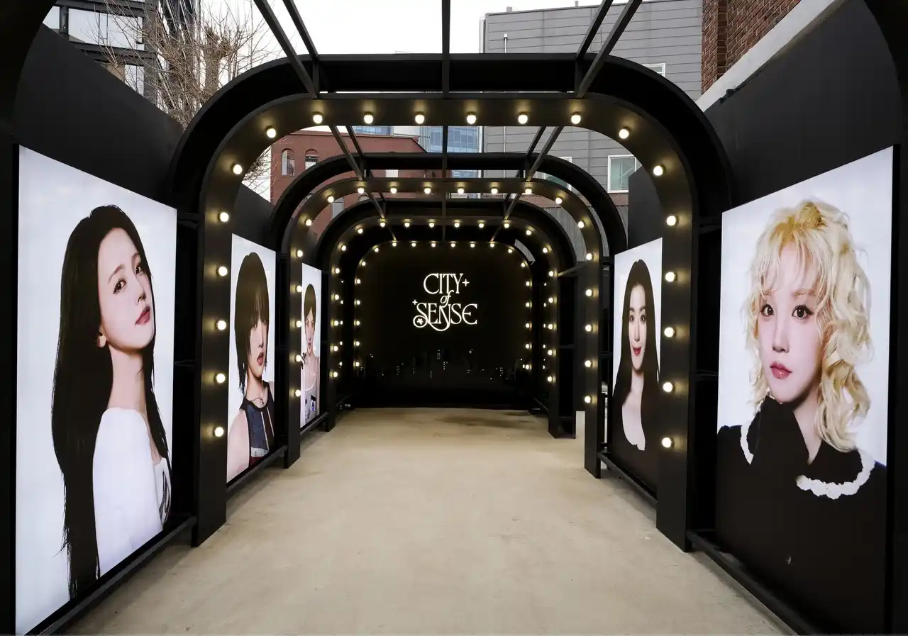 【CUBE ENTERTAINMENT JAPAN】 i-dle、メディア展示会「CITY of SENSE」本日オープン