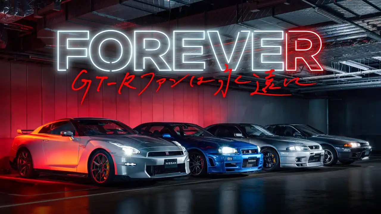 【日産自動車株式会社】 GT-Rを愛してくれたファンに感謝を込めて「FOREVE“R” ～GT-Rファンは永遠に～」を開催