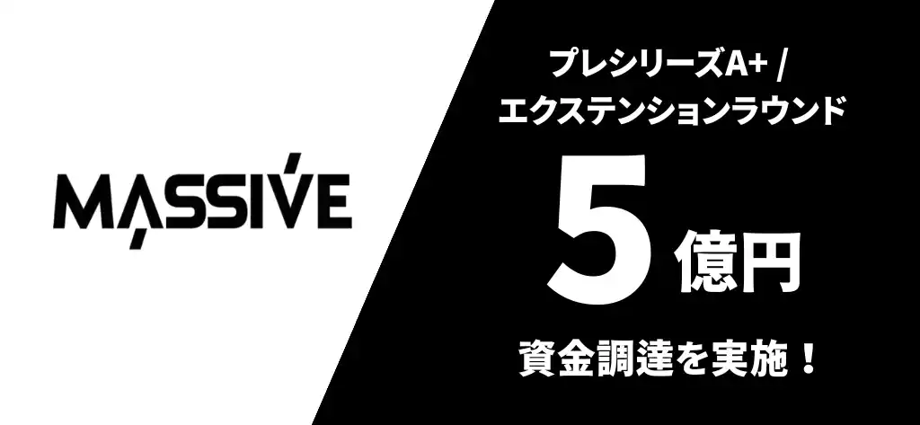 【Super Massive Global株式会社】 Super Massive Global、プレシリーズA+ / エクステンションラウンドで5億円の資金調達を実施