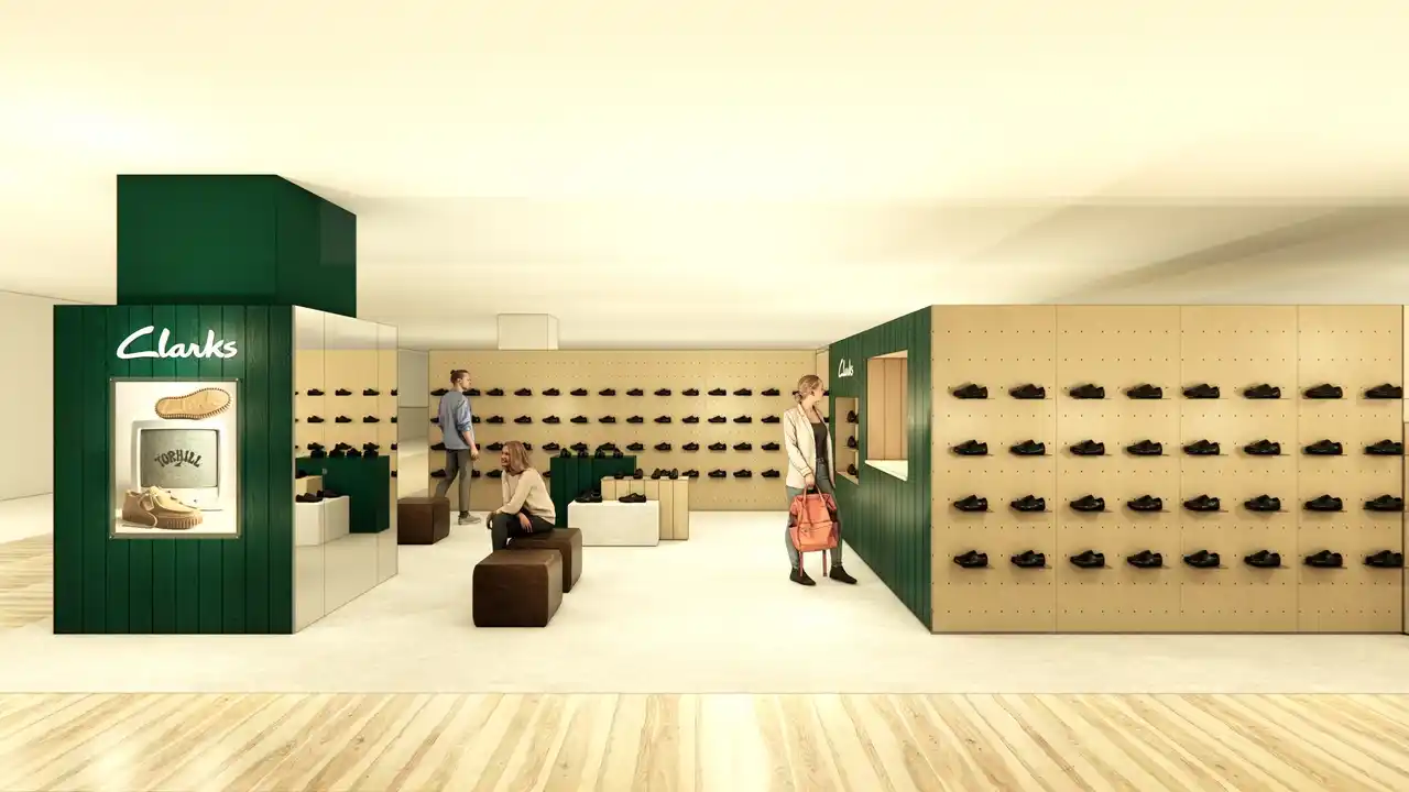 【クラークスジャパン株式会社】 クラークスの新店舗がルクアイーレに誕生