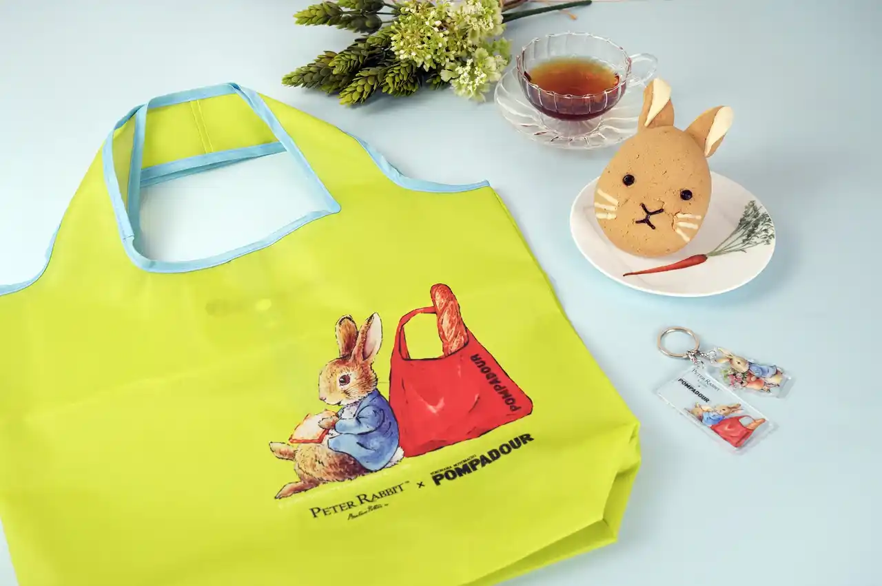 【株式会社 ポンパドウル】 『ピーターラビット(TM)×ポンパドウル』コラボグッズを新発売！