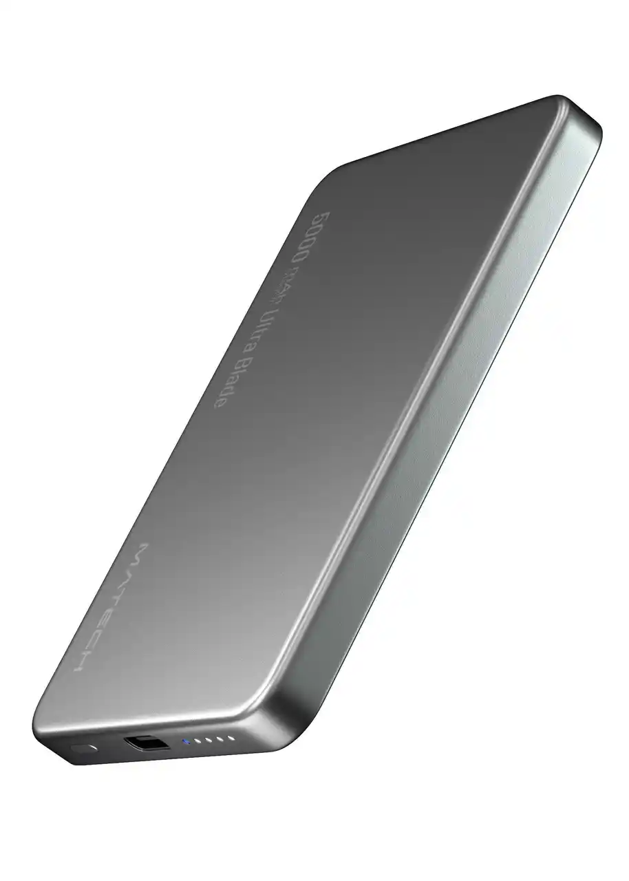 【MATECH株式会社】 【新色シルバー登場】世界最薄クラスのMagSafe対応モバイルバッテリー「MagOn Ultra Blade 5000/10000」が、プライムデーセールで割引価格にて発売開始