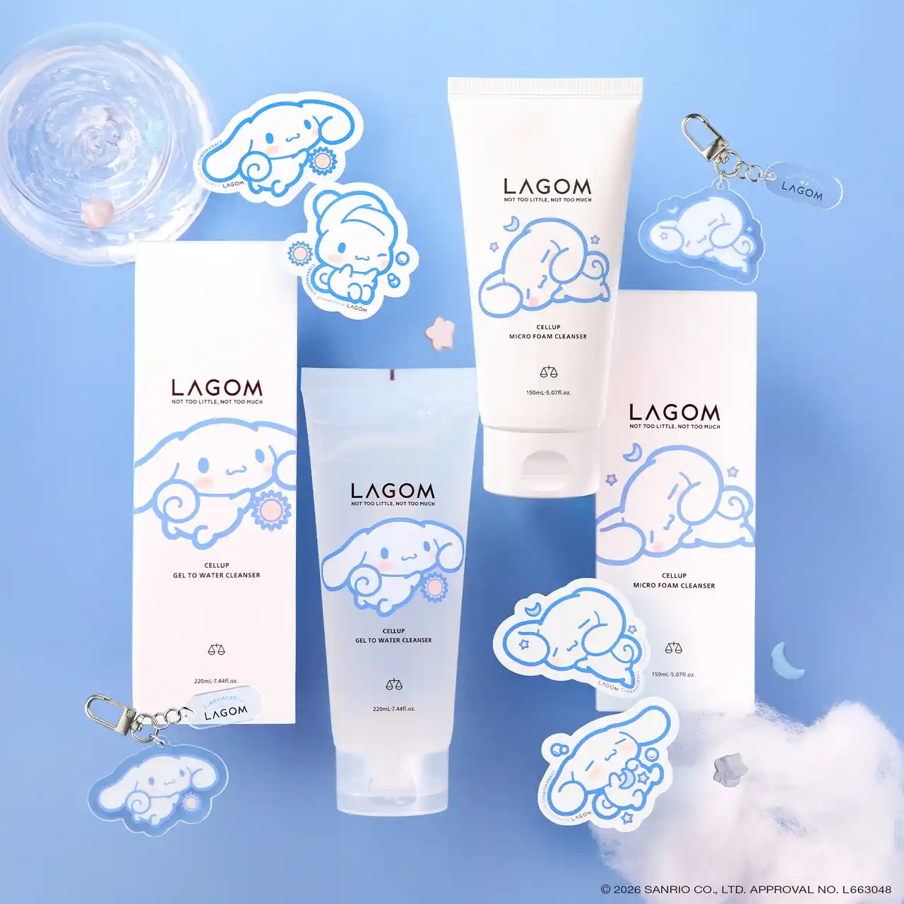 【株式会社アリエルトレーディング】 2月13日発売「シナモロール×LAGOM」コラボ洗顔　各種キャンペーンを実施