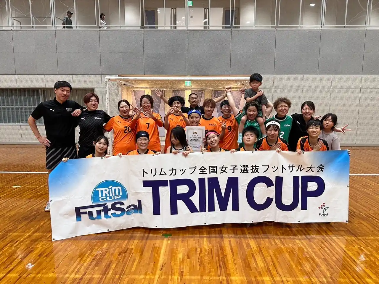 【日本トリムPresents 第17回全国女子選抜フットサル大会】四国地域代表は愛媛県選抜に決定！