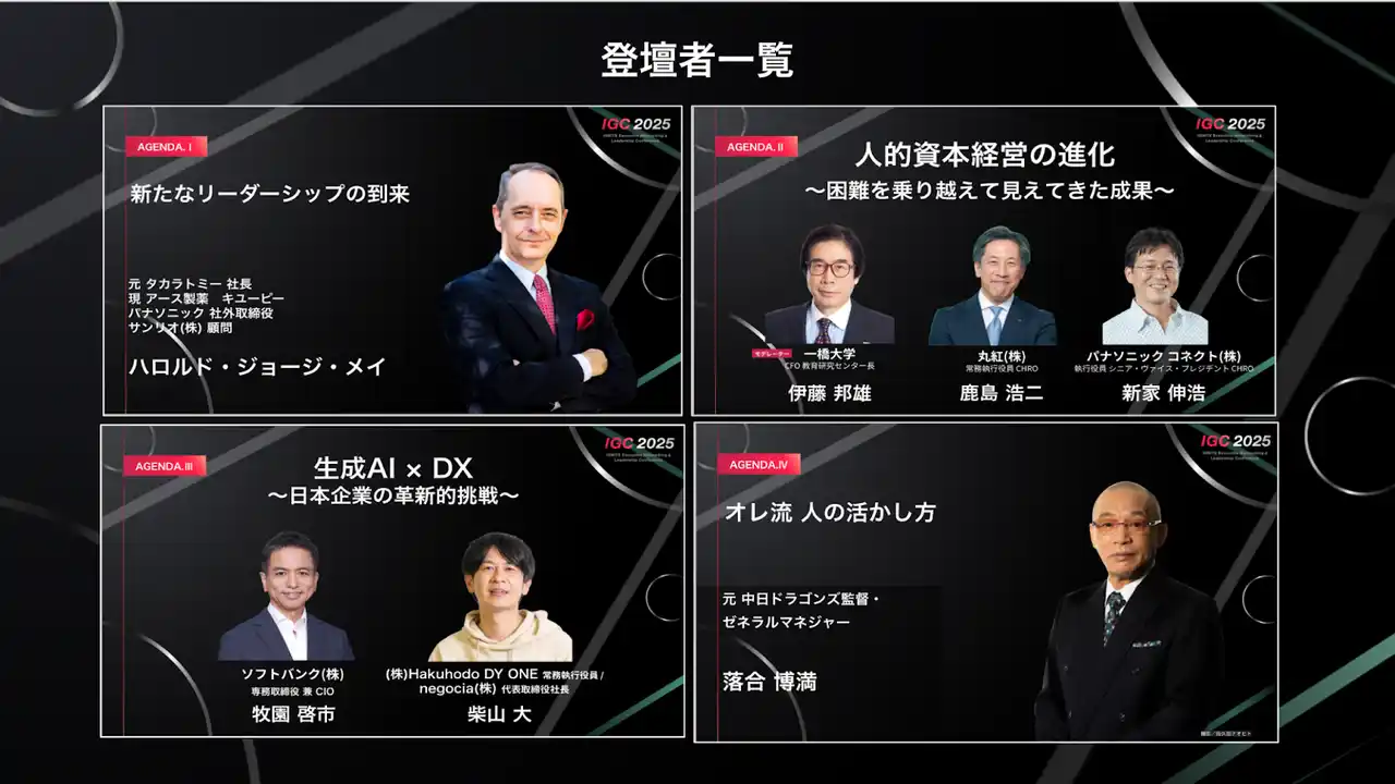 【ログミー株式会社】 第5回 IGNITE Executive Networking & Leadership Conference（IGC 2025）の開催報告および次回スポンサー募集
