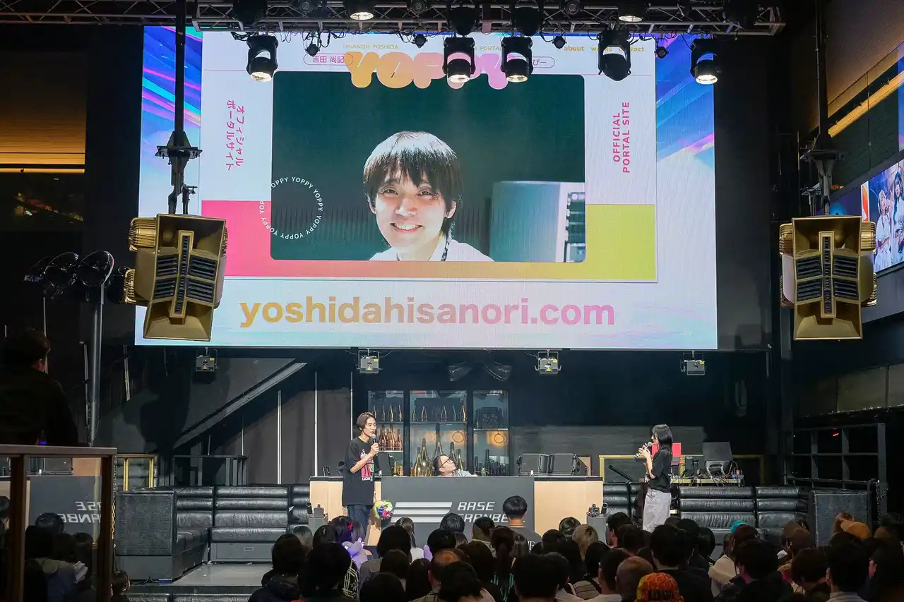 吉田尚記50歳記念イベント「GOBOU FES. 2025」SPECIALゲスト高城れにも巻き込んだ！パイ投げサプライズで祝砲！