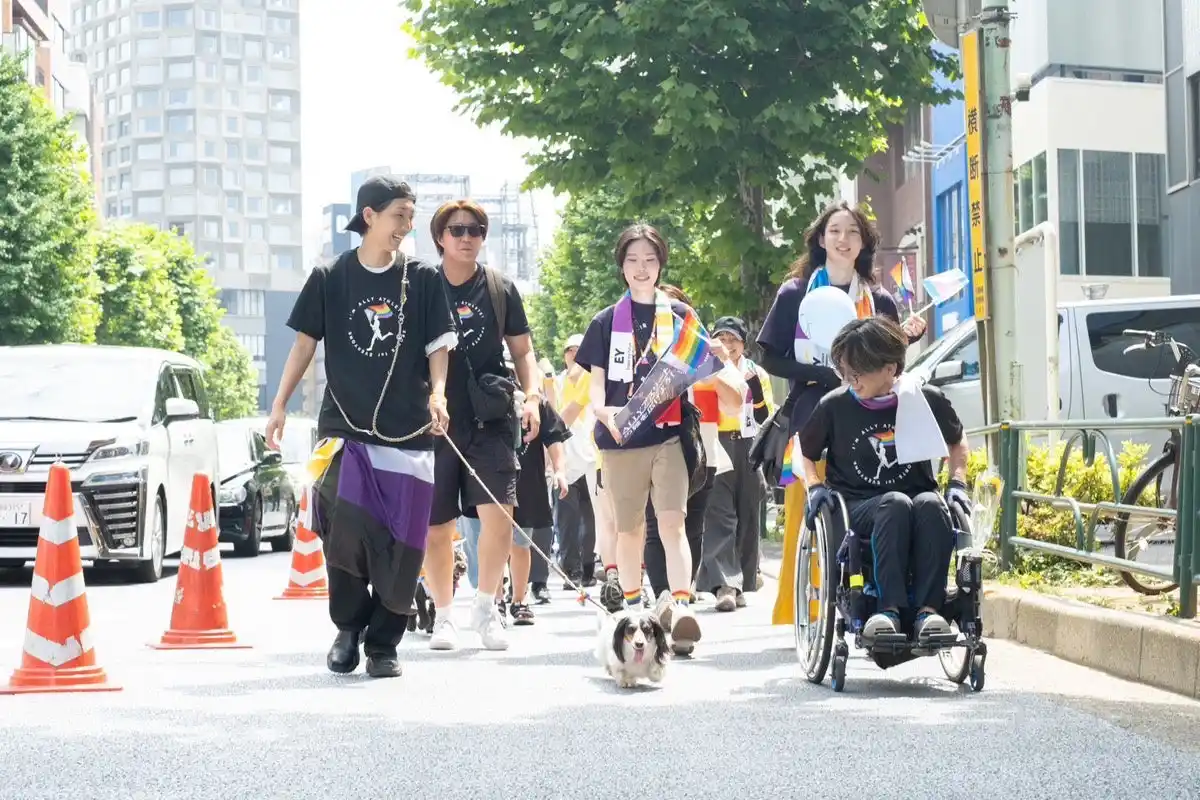 スポーツ界から多様性を発信。LGBTQ＋を支援するアスリートがパレードで行進！「Tokyo Pride 2025」開催レポート～アライアスリートが学生や企業とともに啓発活動を実施～